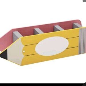 Home Depot Kid's Workshop Pencil Desk Organizer With Pin, Certificate